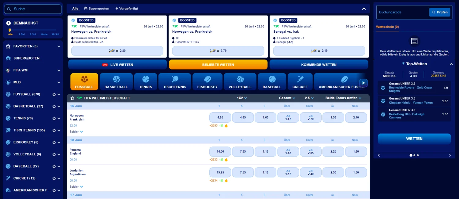 Spins of Glory Casino Sportwetten und eSports