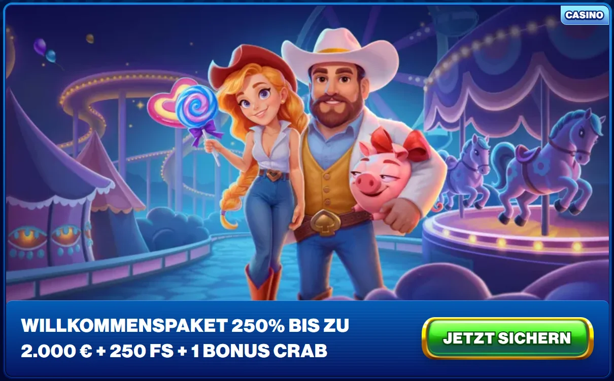 Spins of Glory Casino Willkommensbonus